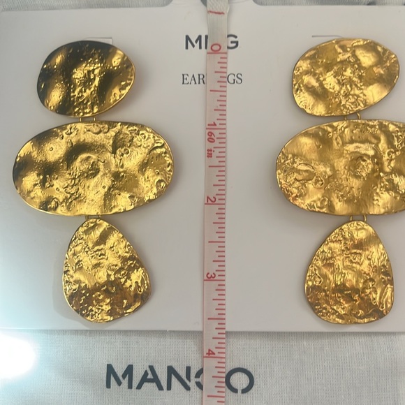NWT Mango statement earrings - Picture 3 of 3